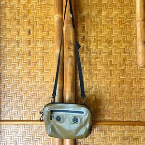 Olive Green Crossbody waterproof Bag